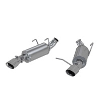2011-2014 Mustang V6 3'' Axleback med Ljuddämpare AL MBRP